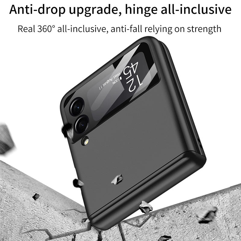 Newest Magnetic All-included Shockproof Plastic Hard Cover For Samsung Galaxy Z Flip3 Flip4 5G Samsung Cases