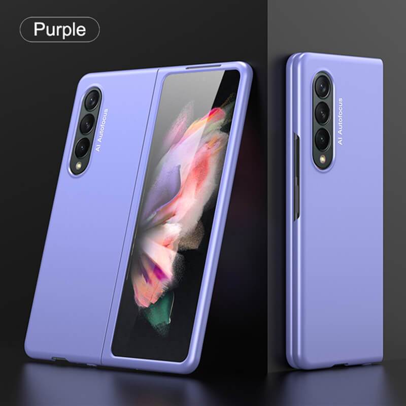 Armor Ultra-Thin Camera Protective Anti-knock - Samsung Z Fold3 5G Phone Case Samsung Galaxy Z Fold 3 Case