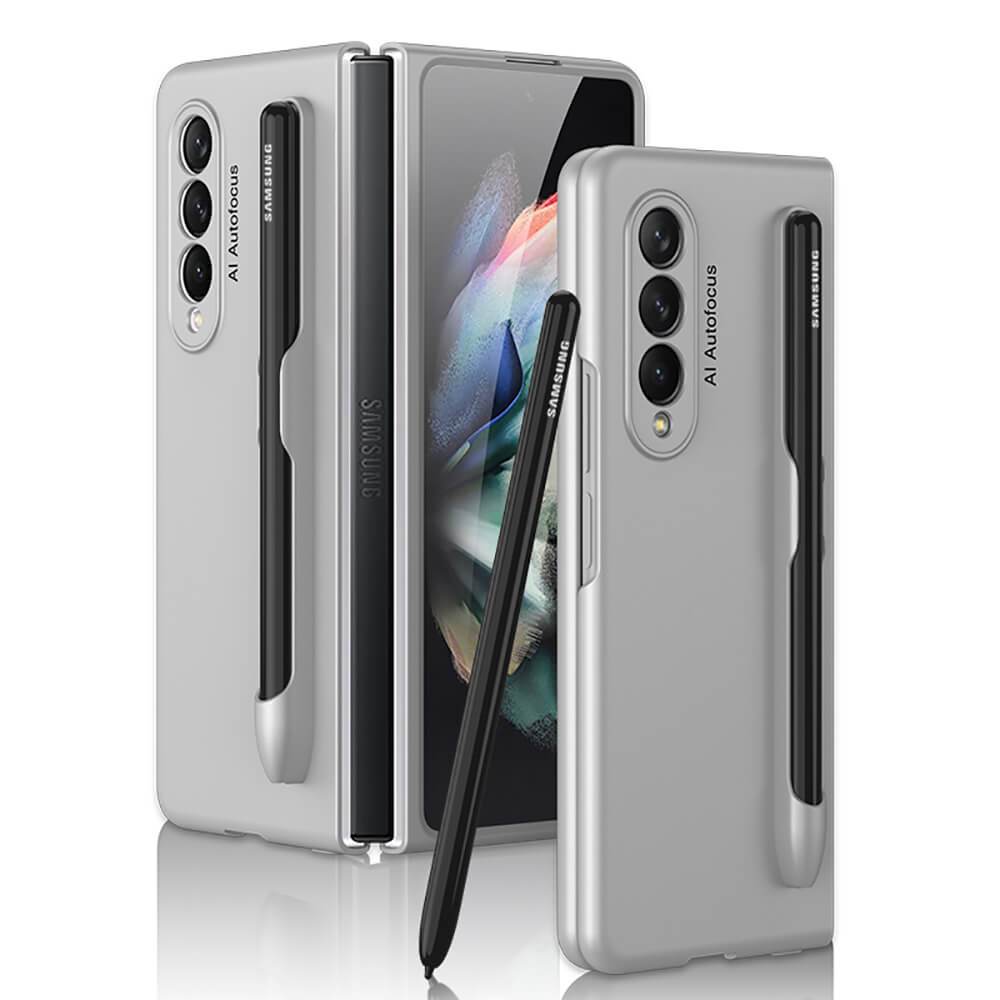 Ultra-thin pen slot business - Samsung Galaxy Z Fold 3 5G Phone Case Samsung Galaxy Z Fold 3 Case