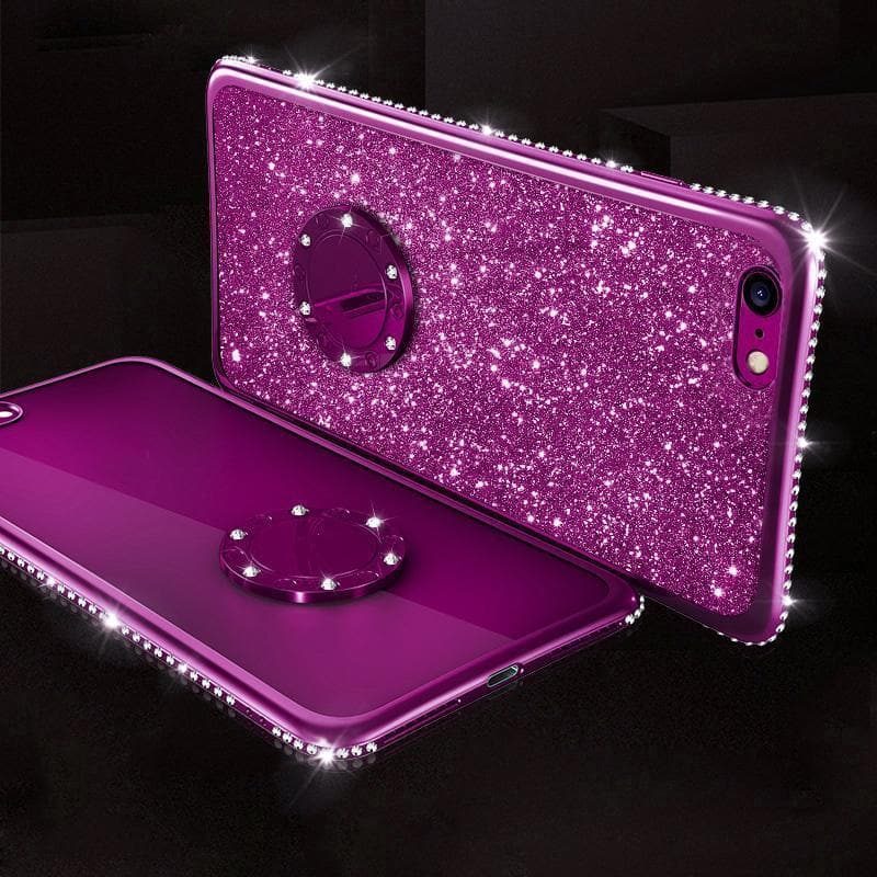 High Quality Glitter Diamond Ring Case