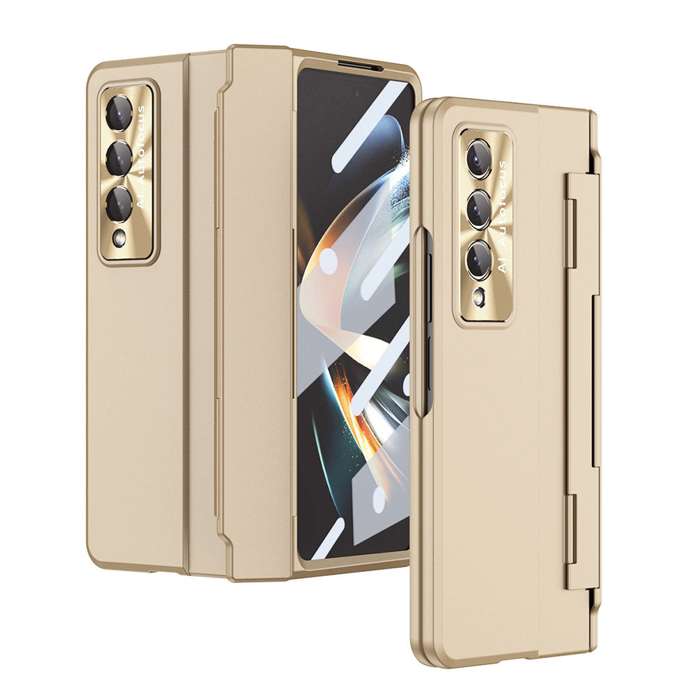 Newest Hinge All-inclusive Drop-Proof Phone Case For Samsung Galaxy Z Fold3 Fold4 5G With Screen Protector Samsung Cases
