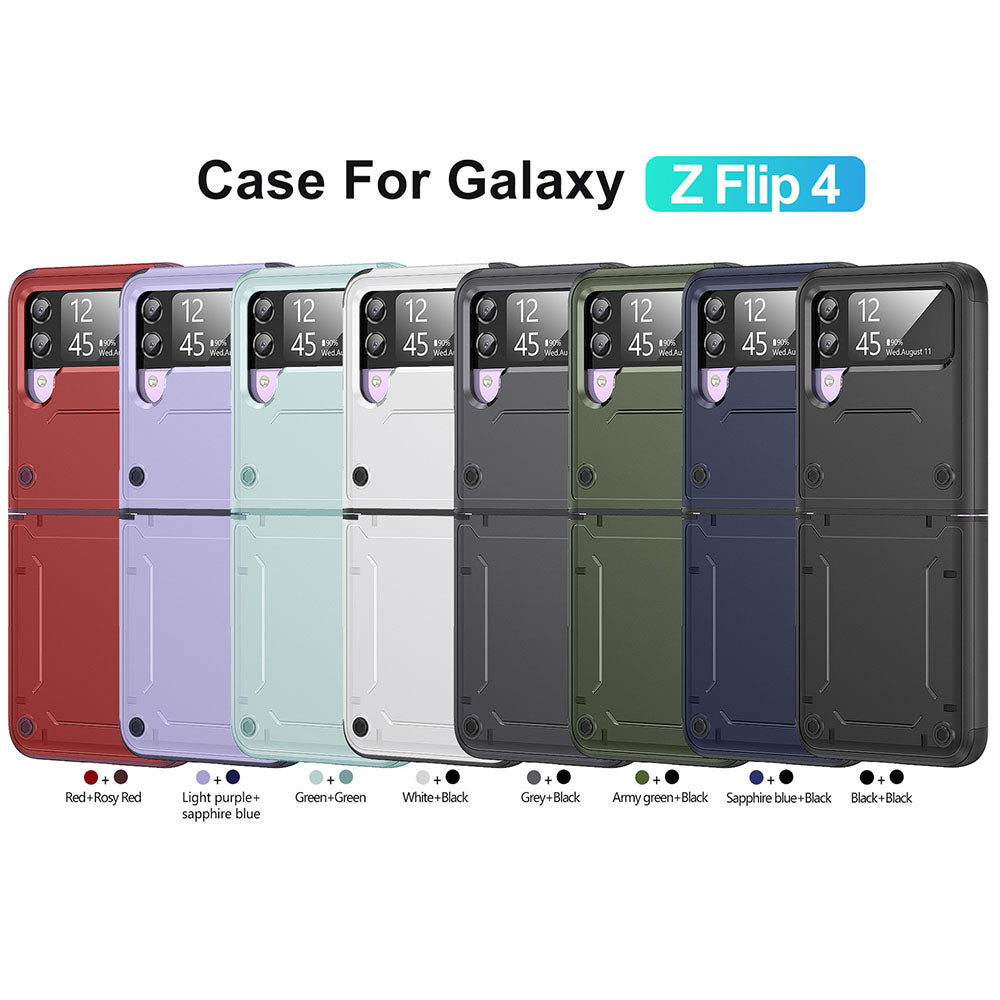 Newest Super Armor Four Corners Shockproof Phone Case For Samsung Galaxy Z Flip3 Flip4