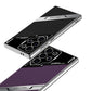 High-End Business Style Electroplated Leather Anti-fall Protective Phone Case For Samsung Galaxy S24 S23 Ultra