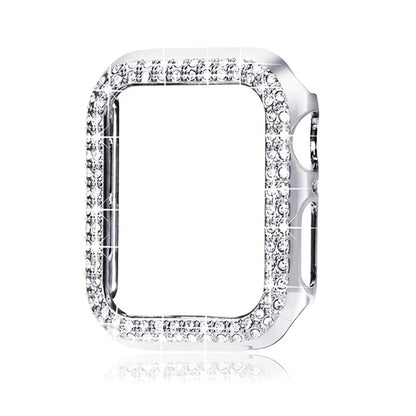 Stylish Shamrock Metal Rhinestones Band For Apple Watch
