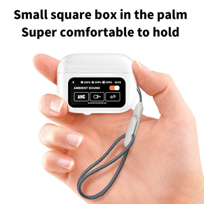 New Upgrade high-end ANC/ENC Double Dark Noise Reduction Touch Control TWS in-ear Bluetooth Headphones