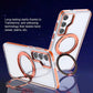 Metal Magnetic Bracket Anti-fall Protective Phone Case For Samsung Galaxy