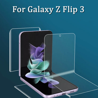 High-End Protective HD Hydrogel Film 3PCS - Samsung Galaxy Z Flip 3 Flip 4 5G Hydrogel Film Screen Protector