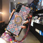 Retro Boho Style Ring Case With Lanyard for Samsung Galaxy S22 S21 Ultra Plus Samsung Cases