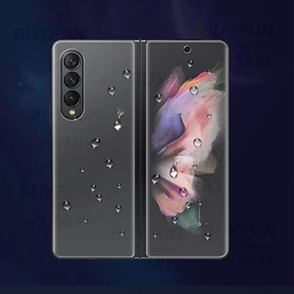 High-End Protective HD Hydrogel Film 4PCS - Samsung Galaxy Z Fold 3 Fold 4 5G Hydrogel Film Screen Protector