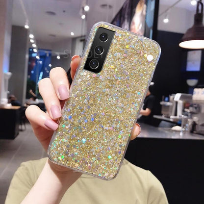 New Glitter Sequin - TPU Samsung Galaxy Phone Case Samsung Galaxy Phone Cases