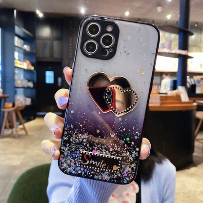 New Shining Stars Mirror - Clear Samsung Galaxy Phone Case Samsung Galaxy Phone Cases