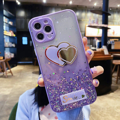 New Shining Stars Mirror - Clear Samsung Galaxy Phone Case Samsung Galaxy Phone Cases