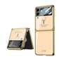 Luxury Deer Glass - Samsung Z Flip 3 5G Phone Case Samsung Galaxy Z Flip 3 Case
