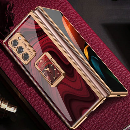 Luxury Plating Protective Scratch Proof iPhone Samsung Case With Ring iPhone Cases