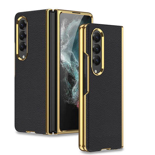Samsung Galaxy Z Fold 4 5G Luxury Leather Ultra-thin All-inclusive Drop-resistant Protective Cover Samsung Cases