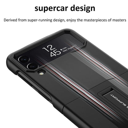 NEWEST Ultra-thin Frosted Magnetic Stand Cover For Samsung Galaxy Z Flip 4 5G Samsung Cases