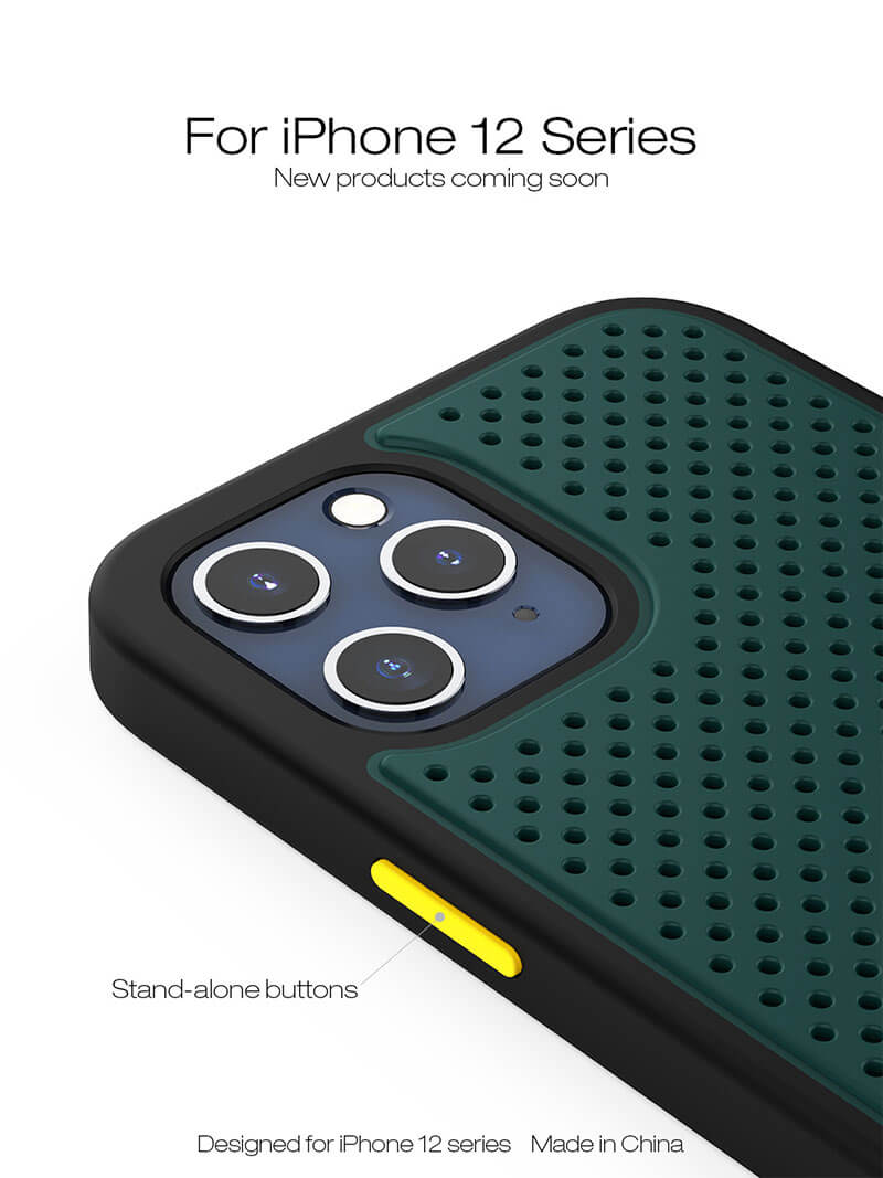 New Graphene Heat Dissipation - Vents TPU iPhone Case iPhone Case