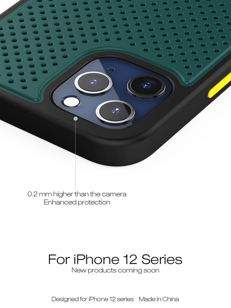 New Graphene Heat Dissipation - Vents TPU iPhone Case iPhone Case