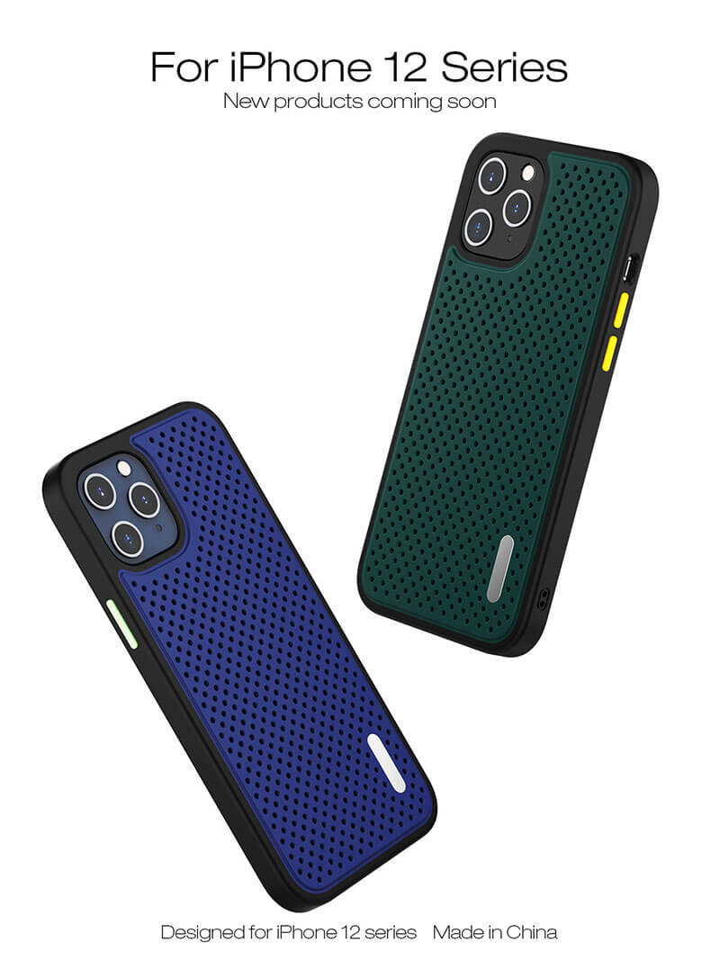 New Graphene Heat Dissipation - Vents TPU iPhone Case iPhone Case