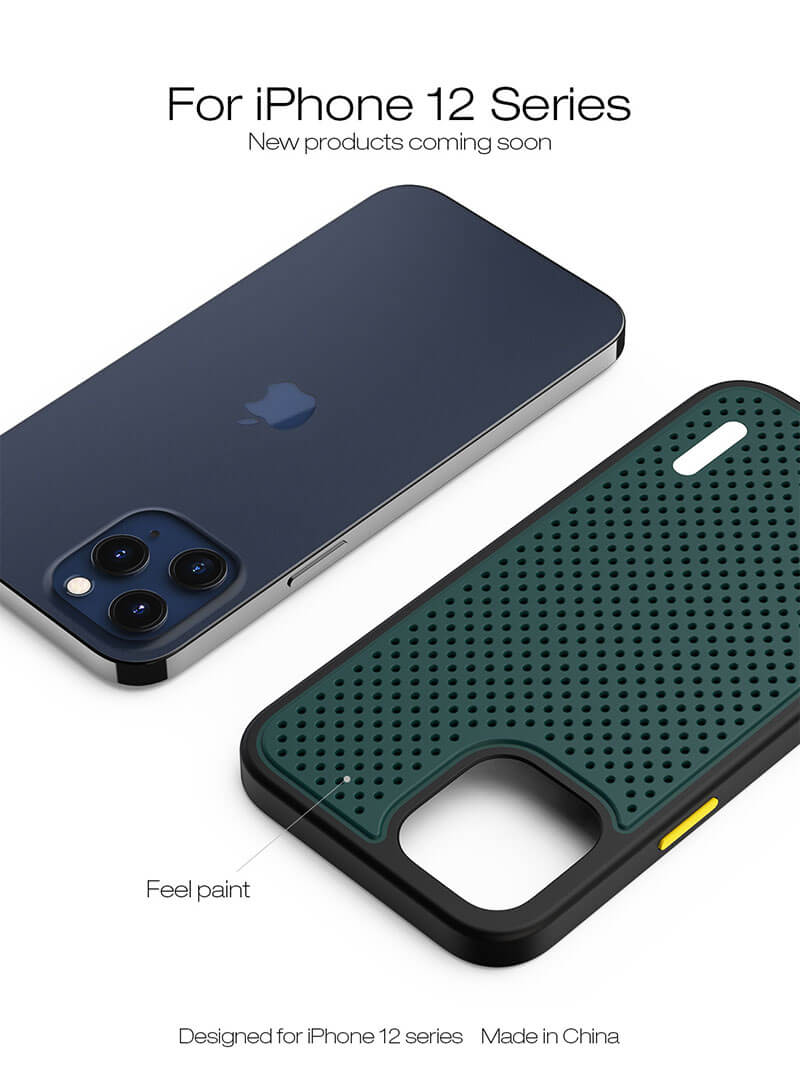 New Graphene Heat Dissipation - Vents TPU iPhone Case iPhone Case