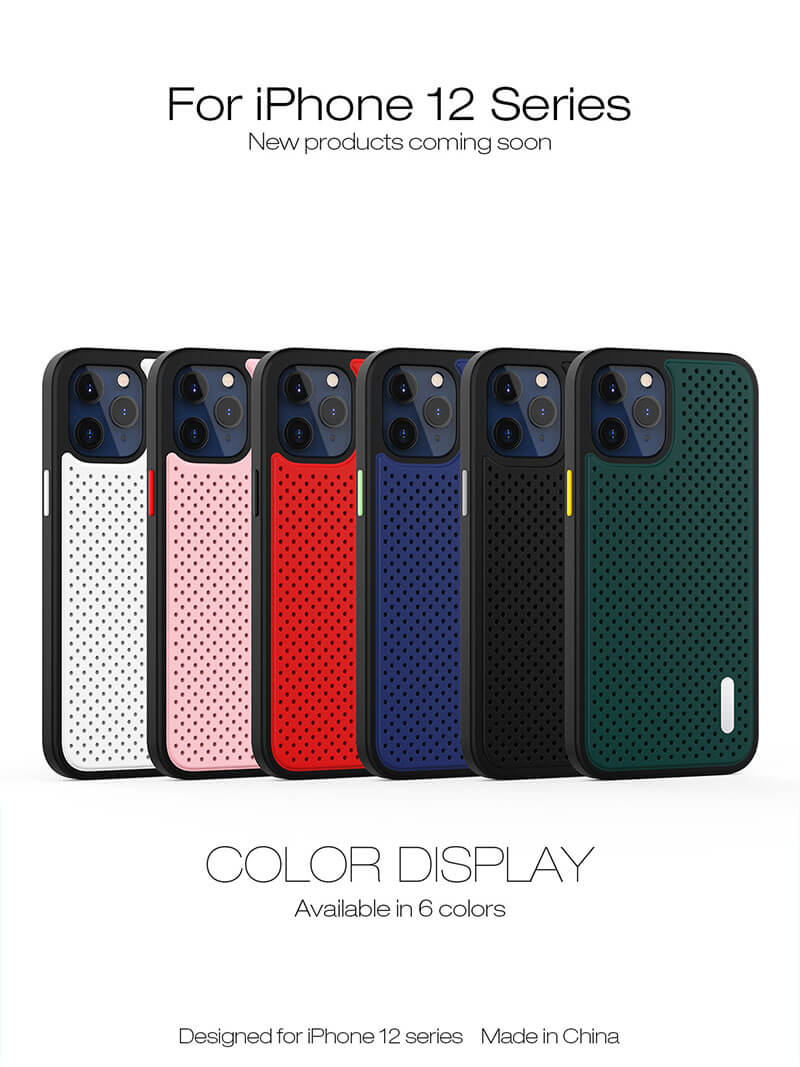 New Graphene Heat Dissipation - Vents TPU iPhone Case iPhone Case