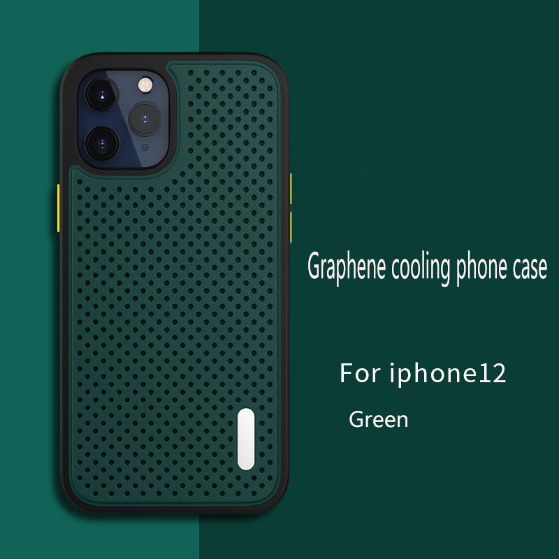 New Graphene Heat Dissipation - Vents TPU iPhone Case iPhone Case