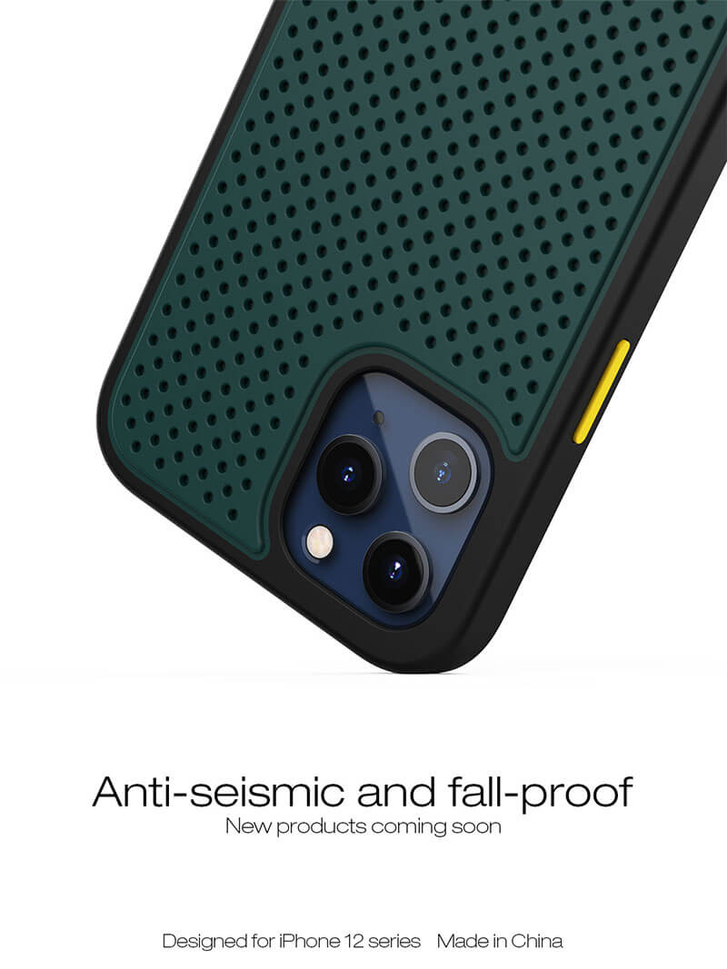 New Graphene Heat Dissipation - Vents TPU iPhone Case iPhone Case