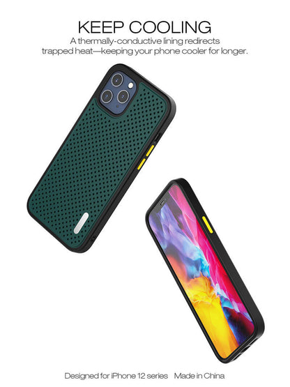 New Graphene Heat Dissipation - Vents TPU iPhone Case iPhone Case