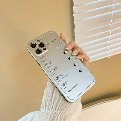 New iPhone Clock - TPU iPhone Case iPhone Case