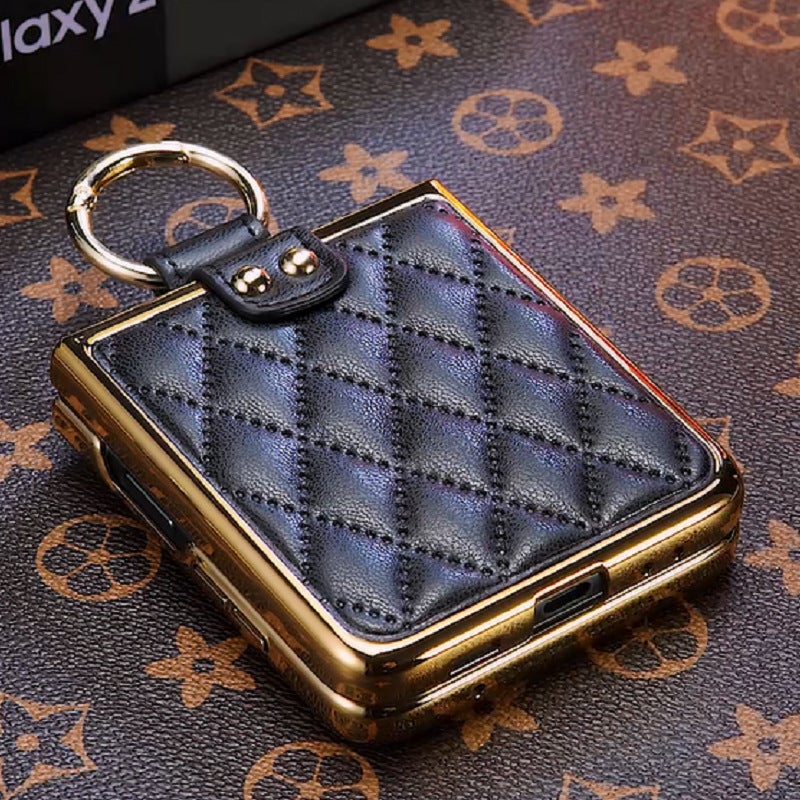 Creative Electroplating Diamond Protective Cover For Samsung Galaxy Z Flip 3 5G Samsung Galaxy Z Flip 3 Case