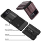 NEWEST Ultra-thin Frosted Magnetic Stand Cover For Samsung Galaxy Z Flip 4 5G Samsung Cases