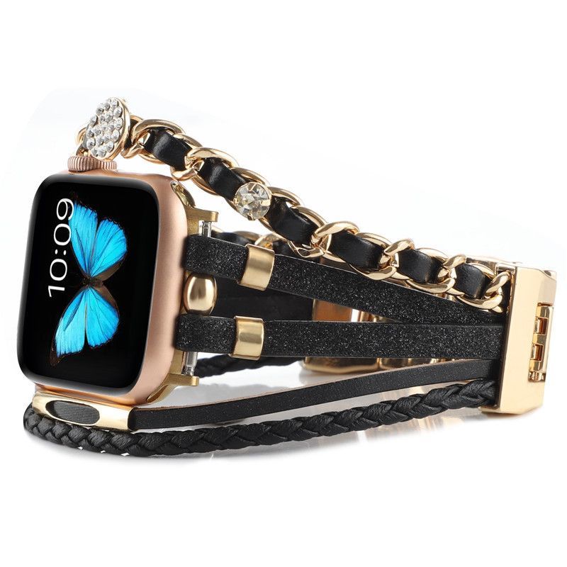Luxury Strap For Apple Watch Series