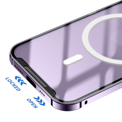 Newest Magnetic Magsafe Metal Case For iPhone Series Samsung Cases