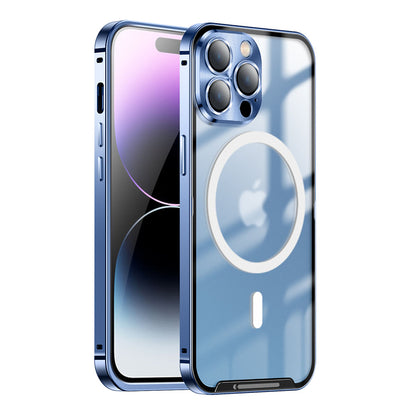 Newest Magnetic Magsafe Metal Case For iPhone Series Samsung Cases