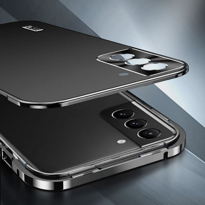 Newest Magnetic Close Aluminum Alloy Metal Case For Samsung Galaxy S23Ultra