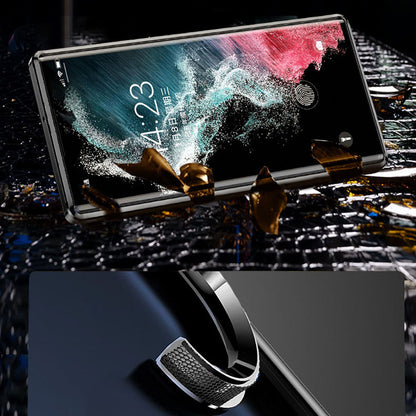 Newest Magnetic Close Aluminum Alloy Metal Case For Samsung Galaxy S23Ultra