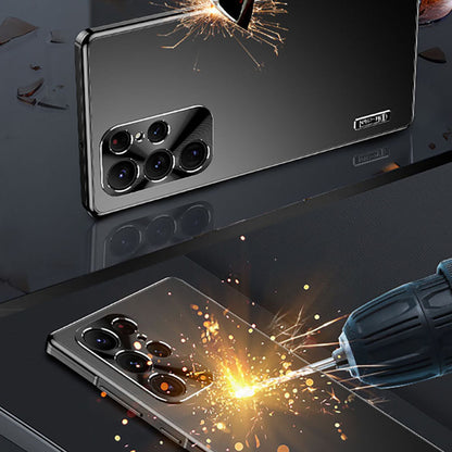 Newest Magnetic Close Aluminum Alloy Metal Case For Samsung Galaxy S23Ultra