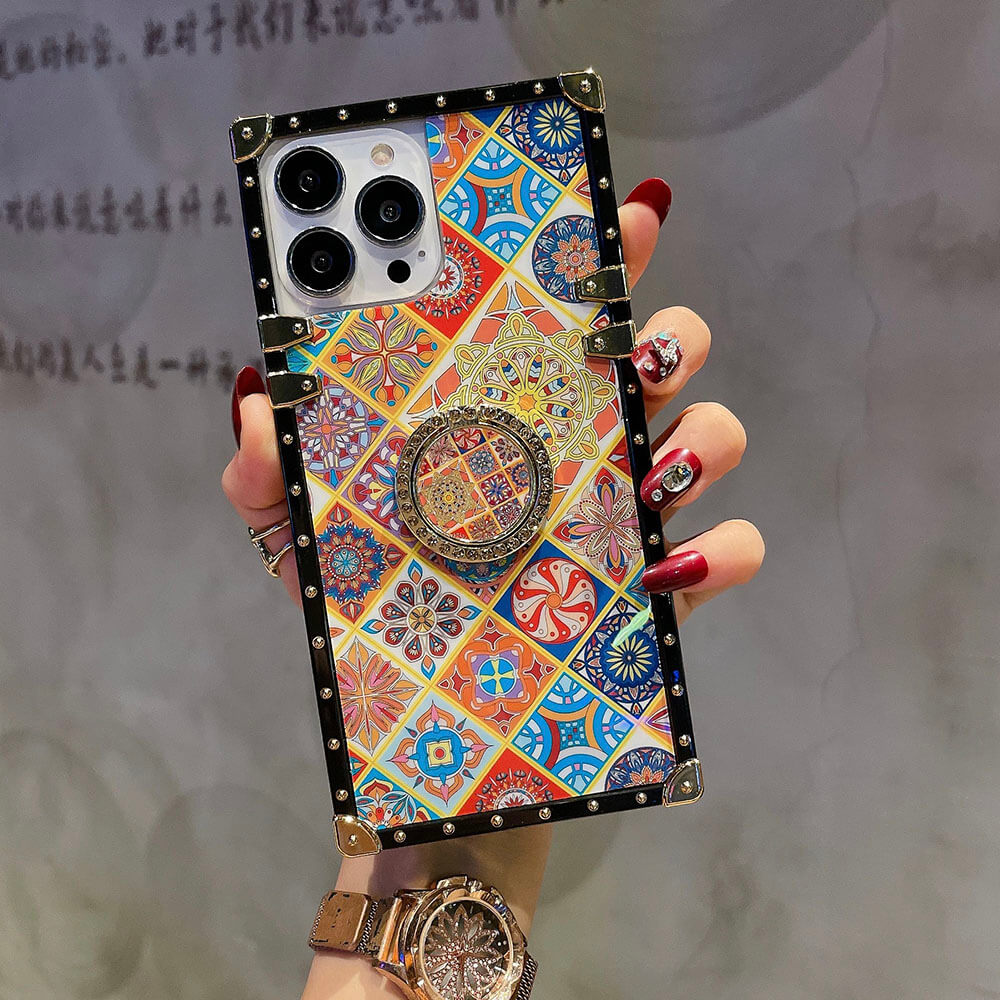 Newest Bohemian Totem Stands All-Inclusive Silicone Phone Case For Samsung Galaxy S21 S22 S23