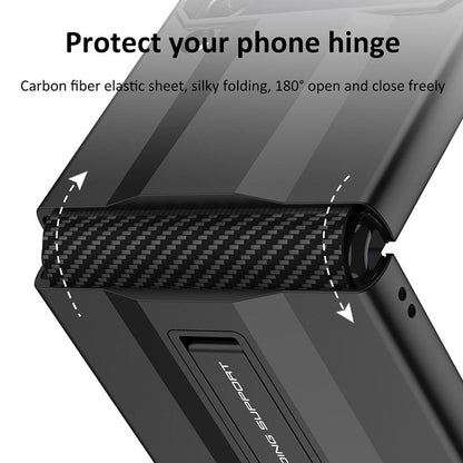 NEWEST Ultra-thin Frosted Magnetic Stand Cover For Samsung Galaxy Z Flip 4 5G Samsung Cases