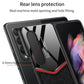 Ultra-thin plain leather luxury business Tempered Glass - Samsung Galaxy Z Fold 3 5G Phone Case Samsung Galaxy Z Fold 3 Case