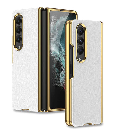 Samsung Galaxy Z Fold 4 5G Luxury Leather Ultra-thin All-inclusive Drop-resistant Protective Cover Samsung Cases
