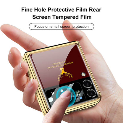Luxury Deer Glass - Samsung Z Flip 3 5G Phone Case Samsung Galaxy Z Flip 3 Case