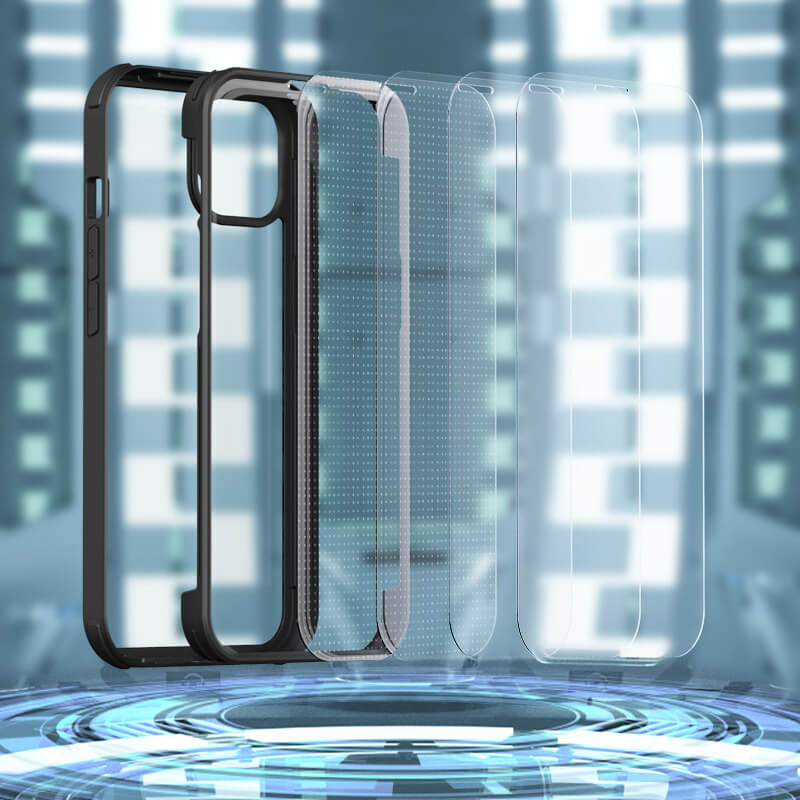 Transparent High-Definition Double-Sided Glass Fully Protects iPhone Case iPhone Case