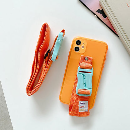 NEWEST Fluorescent Crossbody Sports Wristband Phone Case For iPhone iPhone Case