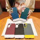 Newest Simple Contrast Color Frosted Full Coverage Protective Phone Case For Samsung