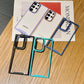 Newest Transparent Acrylic Electroplated Lens Phone Case For Samsung