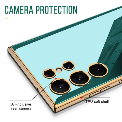 Newest Electorplated All-inclusive Protective Soft Cover For Samsung Galaxy S22 S23 Series