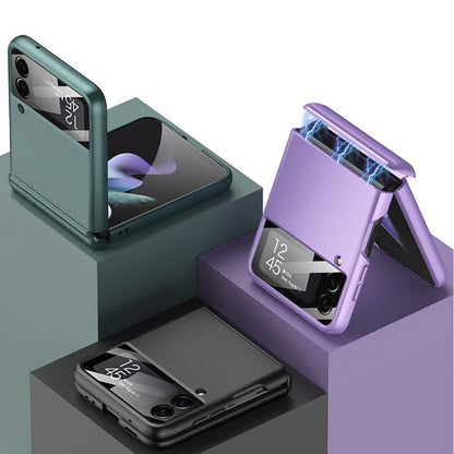 Magnetic All-included Shockproof Plastic Hard Cover For Samsung Galaxy Flip4 Flip3 5G Samsung Case