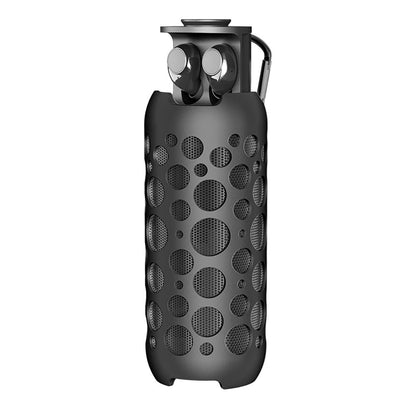 Newest 2 In 1 Portable Speaker Bluetooth Wireless Headphone Mini 360 Surround Stereo With Tws Earbuds Speaker