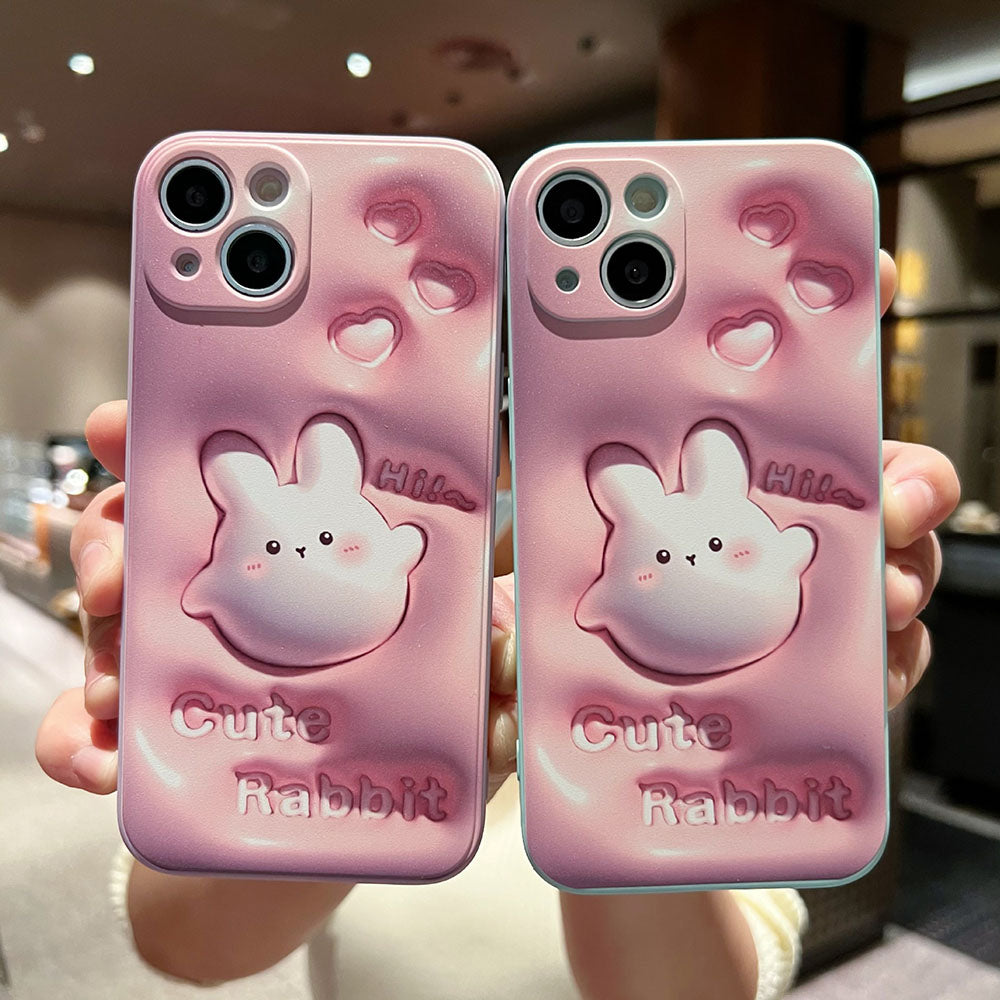 Newest Soft Super Cute Girl Pink Phone Case For iPhone